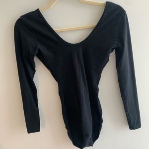 American apparel long sleeve body suit